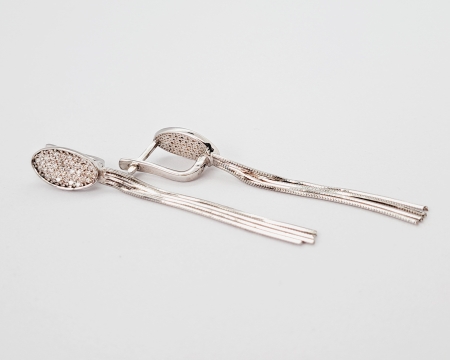 Серебряные серьги