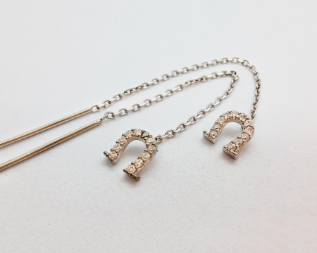 Серебряные серьги