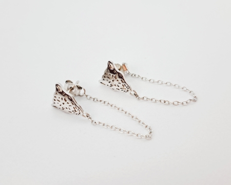 Серебряные серьги